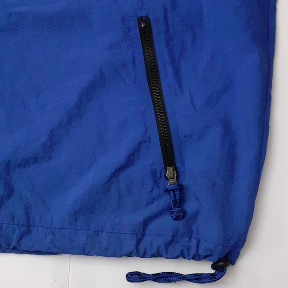 Cheyenne River Rain Jacket Hoodie Blue Nantucket Sailng Team Emblem Size Large - Picture 8 of 12